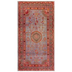 Doris Leslie Blau Mid-20th Century Samarkand Handmade Wool Rug