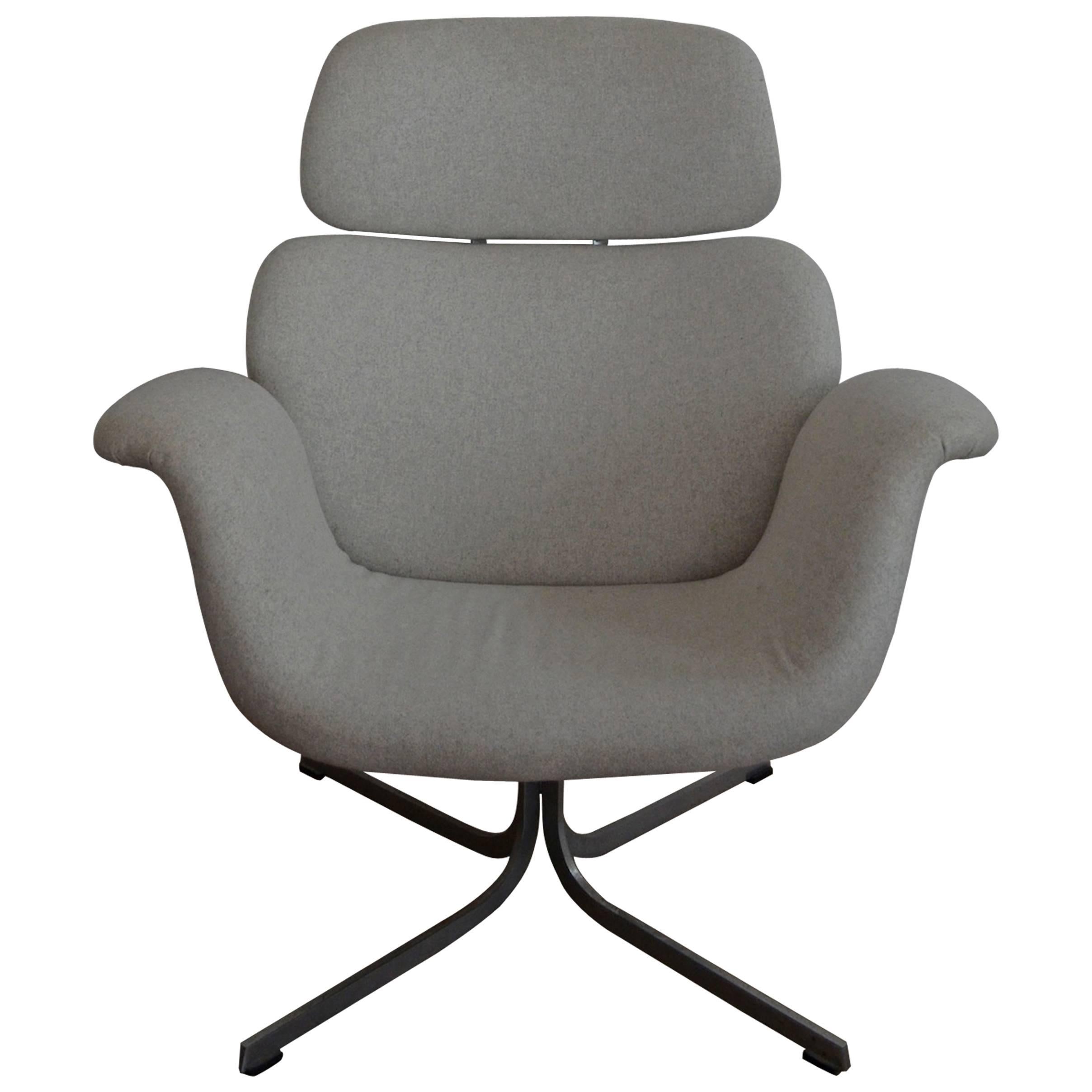 Pierre Paulin F545 High Back "Big Tulip" Chair for Artifort For Sale