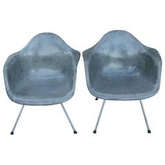Used Pair of Eames Zenith Rope Edge Chairs