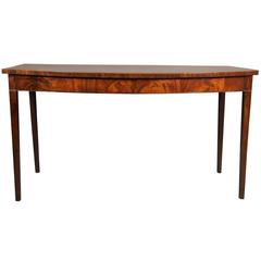 George III Mahogany and Banded Serving Table 4