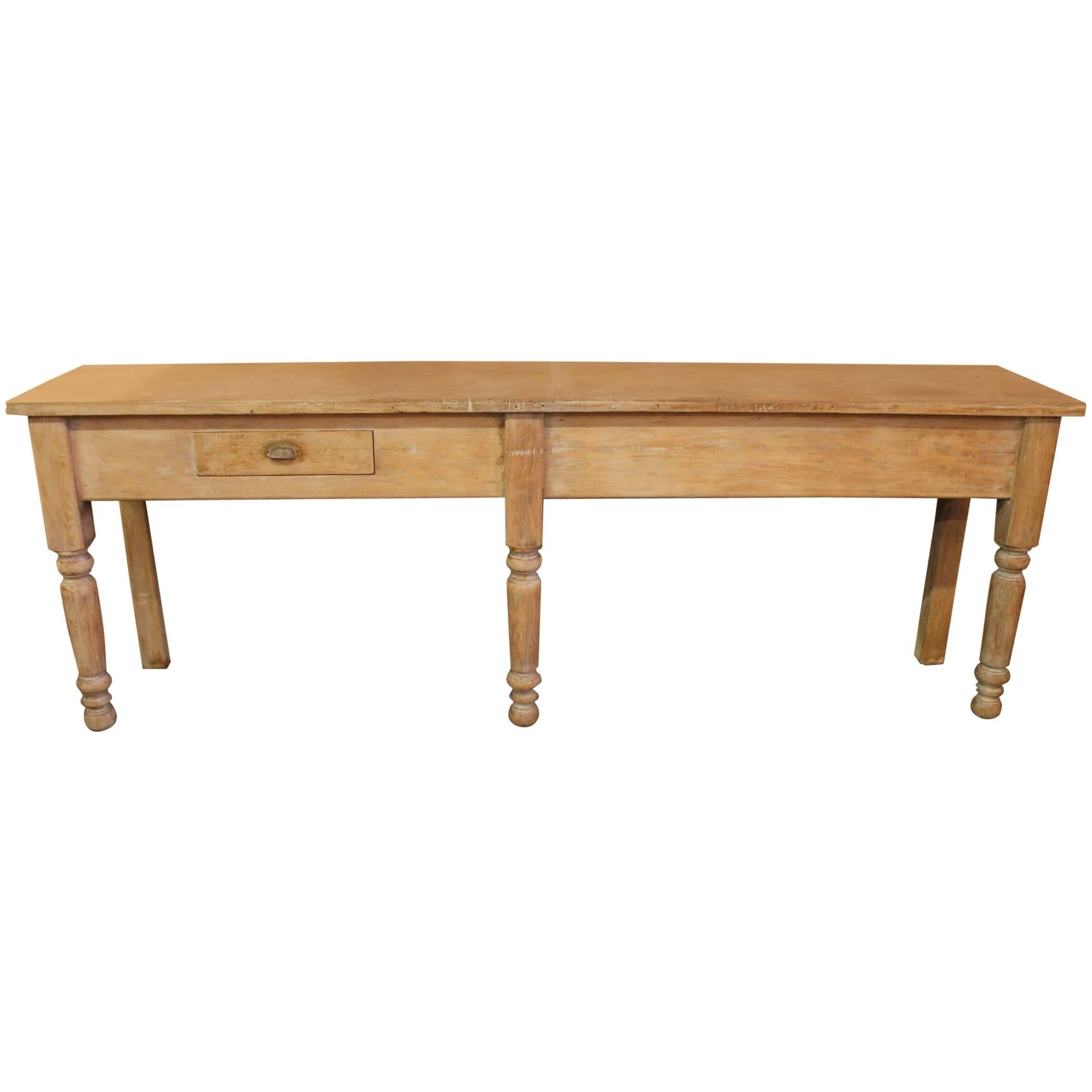 Late 19th Century or Early 20th Century Italian Console Table For Sale