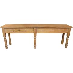 Antique Late 19th Century or Early 20th Century Italian Console Table