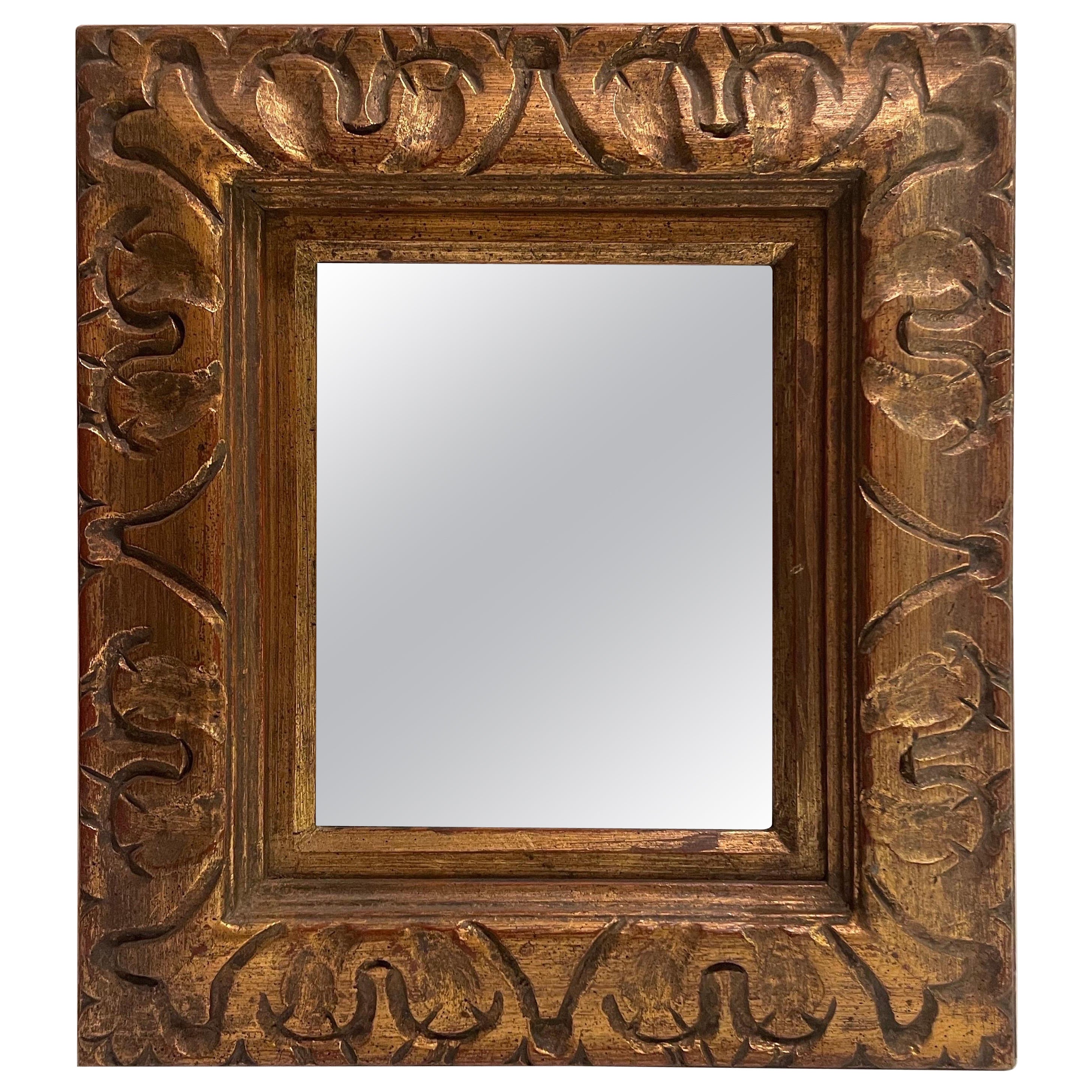 LaBarge small giltwood mirror
