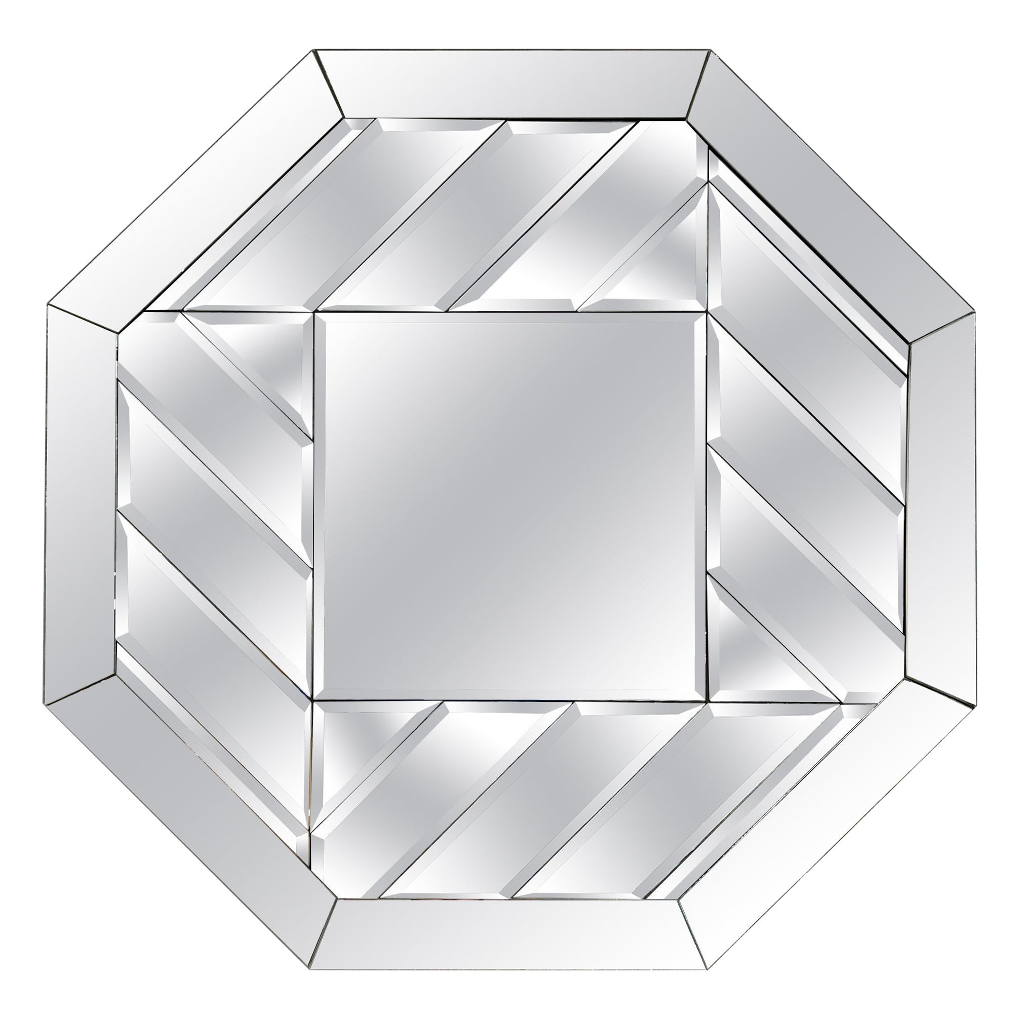 Miroir biseauté octogonal The Moderns