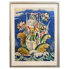 Sergey CHEKHONIN (1878-1936), "Il castello incantato".