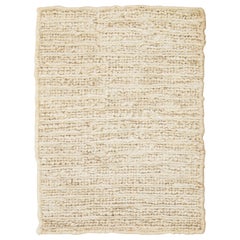 Modern Natural Jute Custom Rug Handmade In Beige