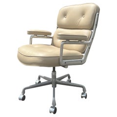 Original Eames Executive Lobby Chair, Leder, Time-Life-Stuhl