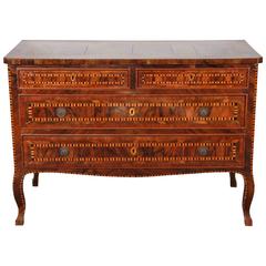 19th Century, Inlaid, Tuscan Commode 12