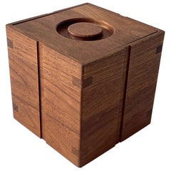 Secchiello per il ghiaccio in Wood Wood di Kalmar, 1960