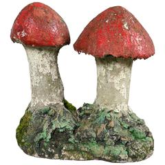 Adorable Painted Cast Mushrooms 10