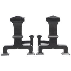Cast Iron Andirons 11