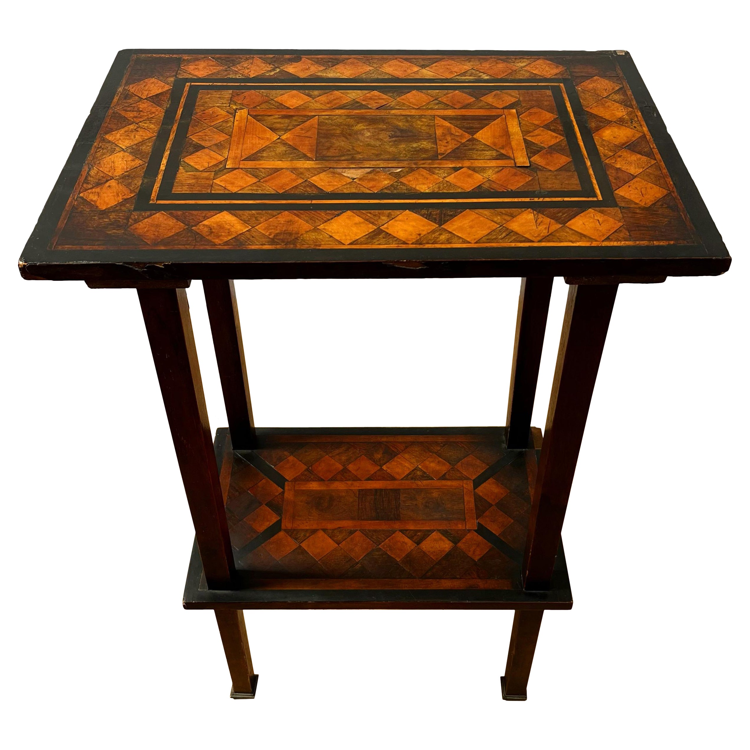 A late Nineteenth Century Specimen Table
