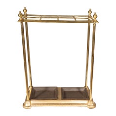 Victorian Brass Umbrella Stand