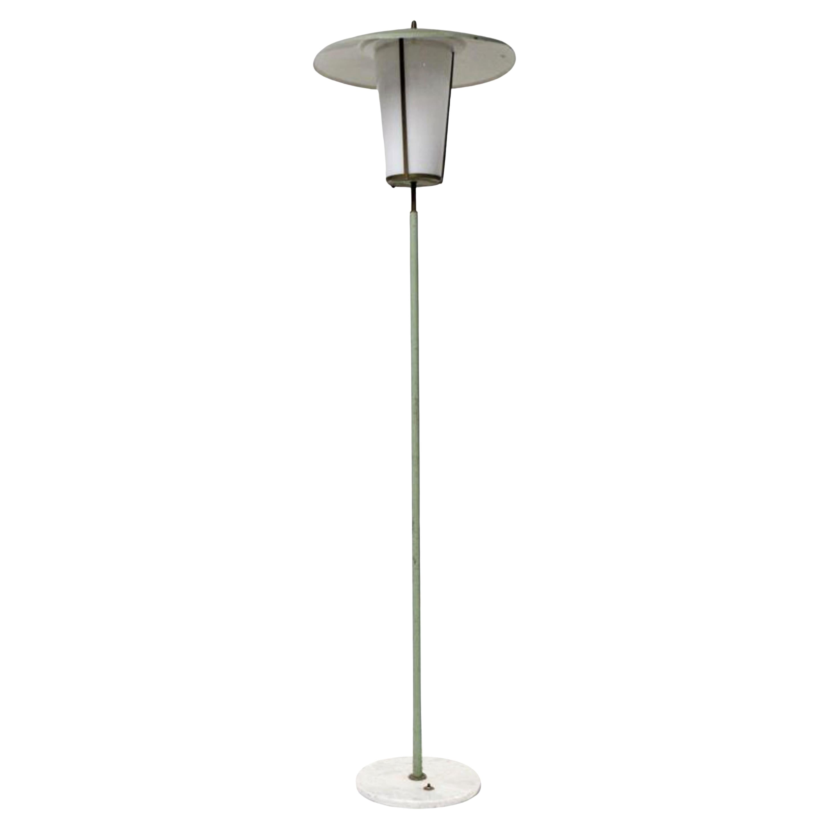 Lampada da terra in stile Stilnovo