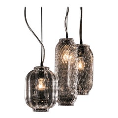 Lumè LUMSOMBG Pendant Lamp by Mazzega 1946