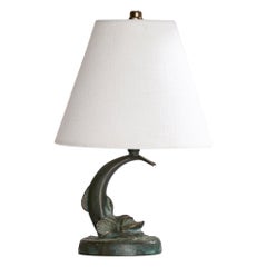 Malmö Metallvarufabrik, Table Lamp, Bronze, Sweden, 1930s