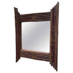 Adirondack Rustic style Wood Mirror by La Lune