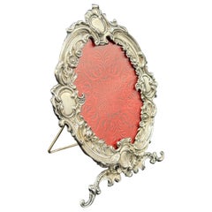 Antique Sterling Silver Picture Frame