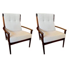 Paire de fauteuils par Greta Jalk, Danemark, vers 1950