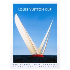 Copa Louis Vuitton 2002 Auckland - Razzia Póster Vintage Original