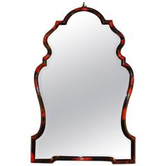 Beautiful Red Horn Chippendale Style Mirror 8