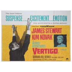 1958 Vertigo UK Quad Original Vintage Poster