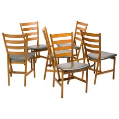 Set of Six Shaker Chairs Chairs by Soren Holst for Hansen & Sorensen 1