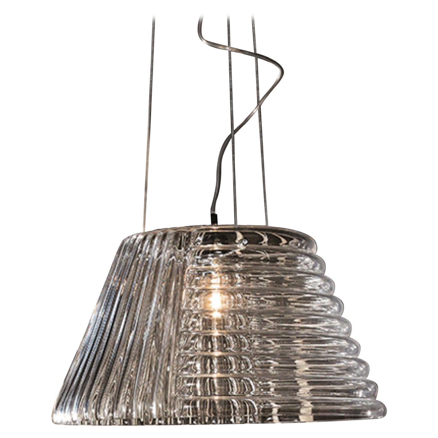 Profili PROSOMBG Pendant Lamp by Mazzega 1946