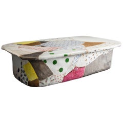 Low Table in Glazed Ceramic by Hun Chung Lee, 2016