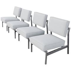 Knoll Style Mid-Century Modern Lounge Chairs