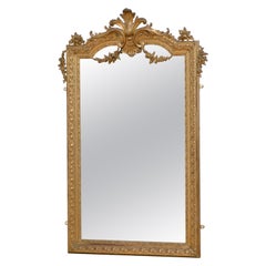 Antique French Giltwood Wall Mirror 169cm