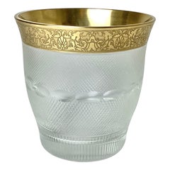 Moser Splendid Gold Etch, secchiello per champagne o ghiaccio del 1960