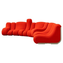 Vario Pillo modular Sofa Burkhard Vogtherr 1969 Rosenthal Germany Mid Century