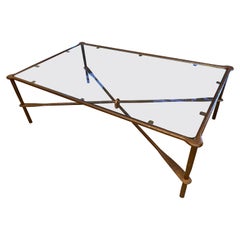 Iron coffee table, Giacometti style, 20th