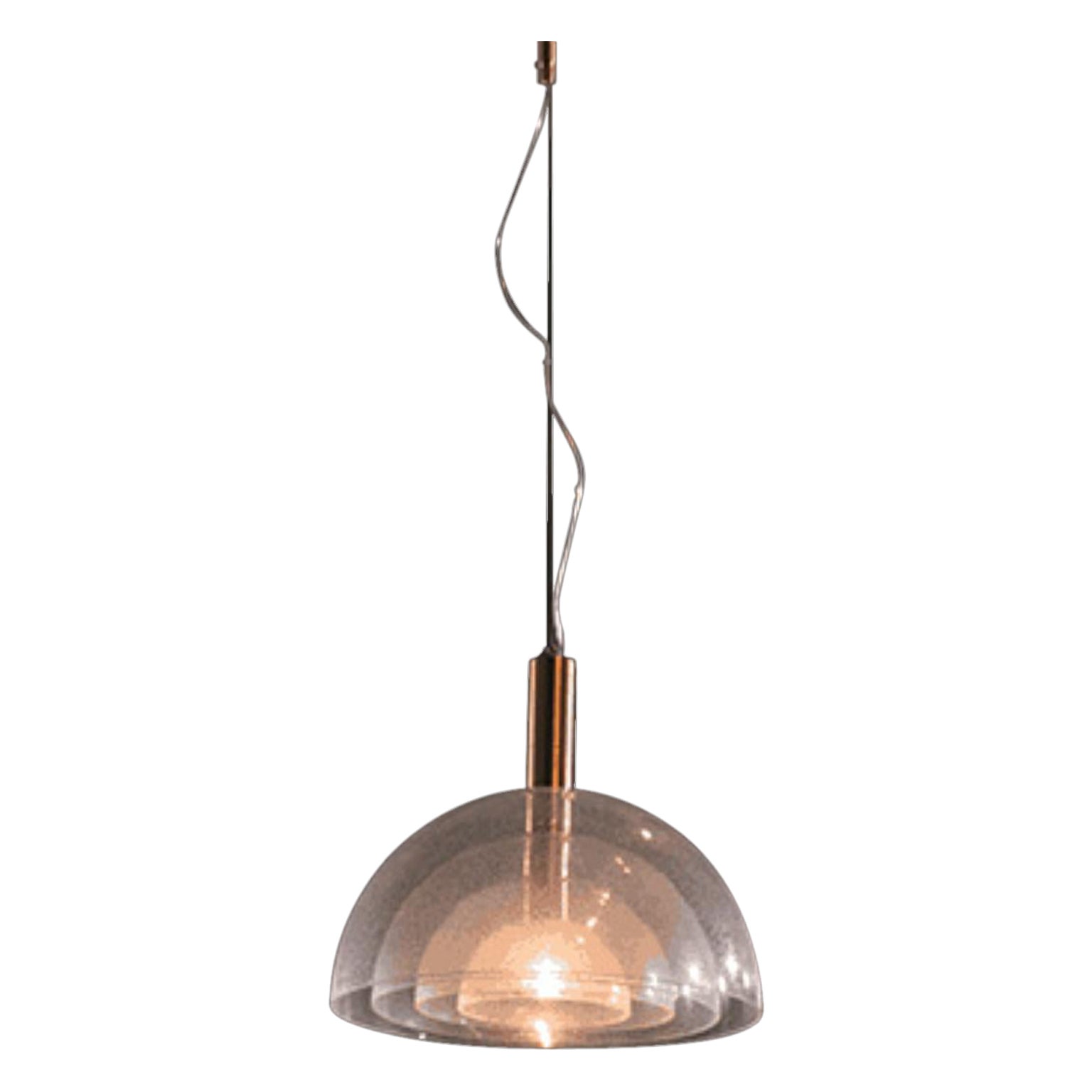 RE338 338SOM Lampe à suspension par Mazzega 1946