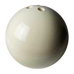 Vintage Bowling Ball Ice Bucket, 1960s Space Age Lamotte Design Guillois Edition
