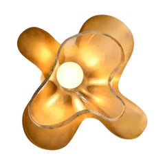 Applique murale Butterfly - Elegance Brass - Glass Lighting Design/One Lights Options