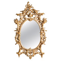 George III Giltwood Wall Mirror, England c. 1770