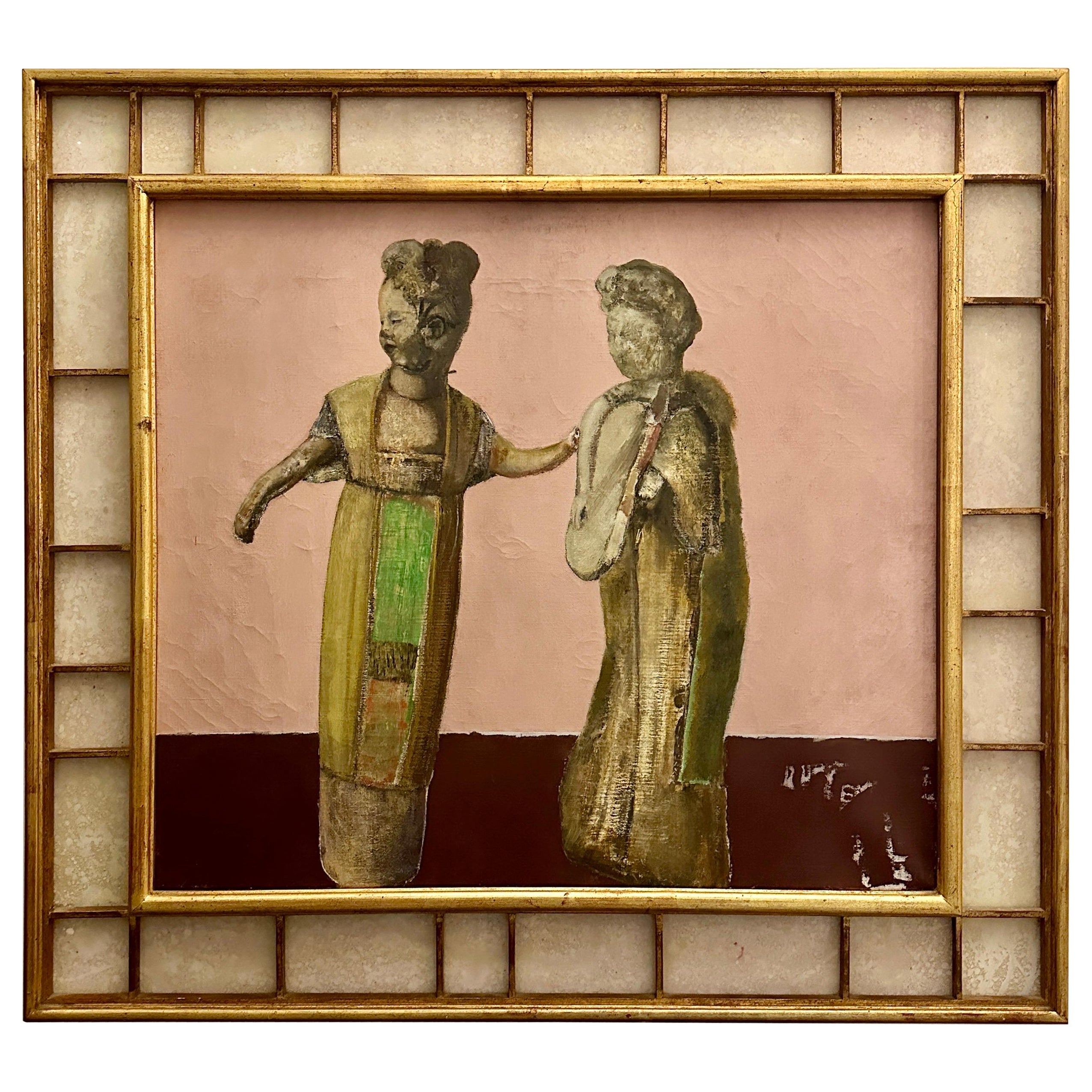 Painting Oil on Canvas by Gordon Russell 1965