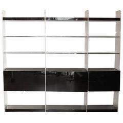 1970s Bookcase Attributed to Mobilier International