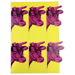 Andy Warhol Vache 'Rose' 1966 Façades de magasins 286/500 HB Collection Edition limitée