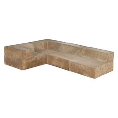 COR Trio Modular Sofa Landscape Sand Teddy 1972 by Team Form AG