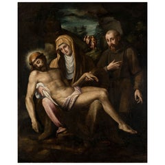 Bernardino Campi (Reggio Emilia 1520 - Cremona 1591) circle " Lamentation "