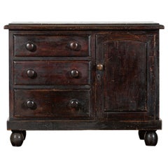 Antique 19thC English Pine Dresser Base