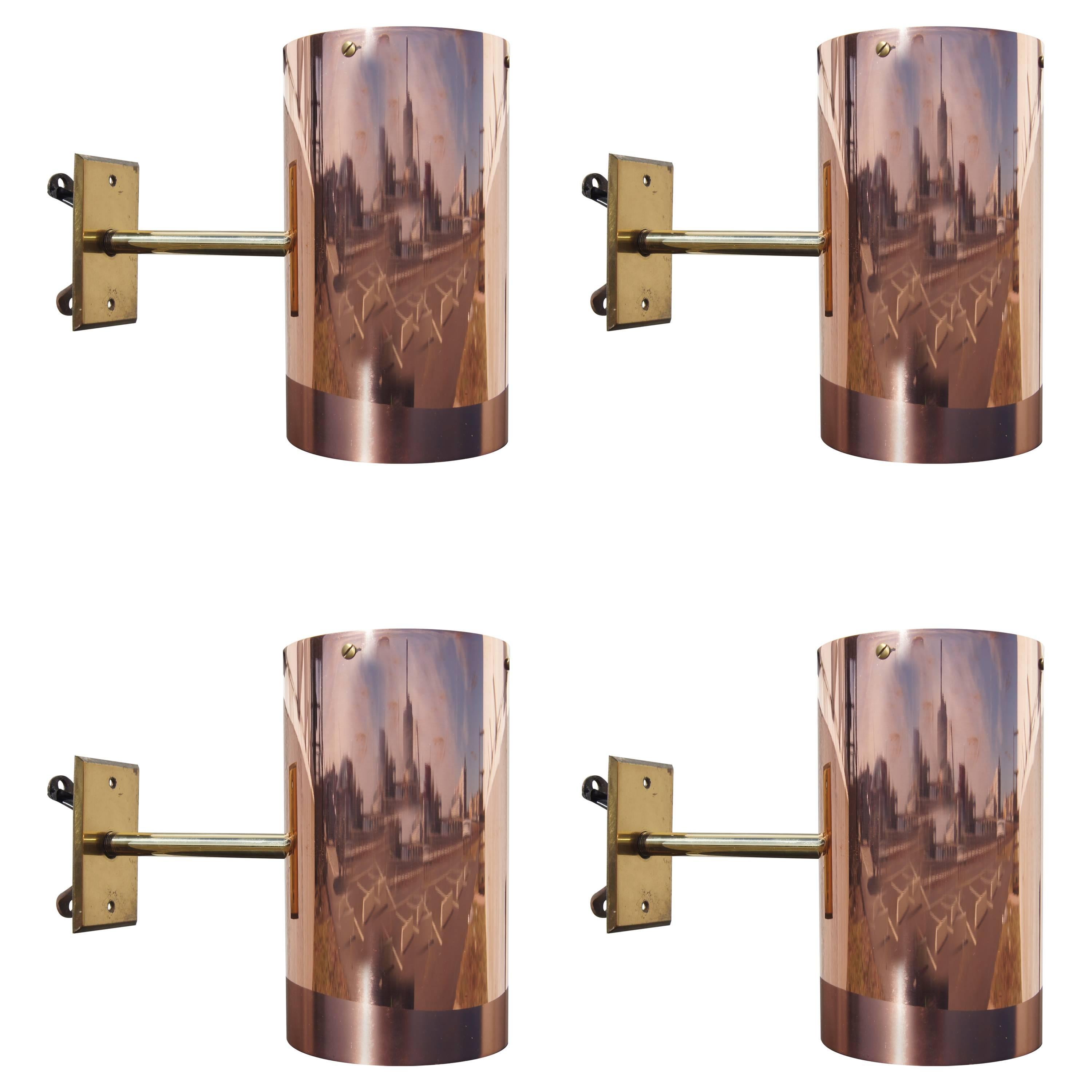 Solid Copper and Brass Sconces