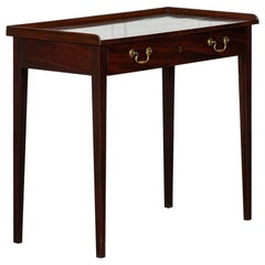 English George III Mahogany Side Table