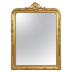 Large and Exceptional Antique Louis Philippe Style Wall Mirror