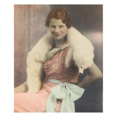 Vintage 1920's Glamour Portrait Photograph of Woman