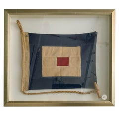 Cotton Nautical Signal Flag for Letter W