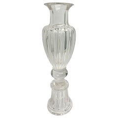 Vaso alto in vetro artistico di Murano Archimede Seguso